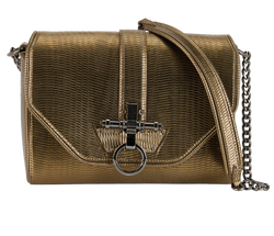 Mini Obsedia, Leather, Gold, DB, 2*